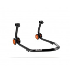 BIHR Rear stand with colored support and orange wheels HOME TRACK 'L' 3032134