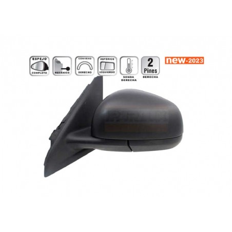 IPARLUX FULL REAR VIEW MIRROR LEFT 24303821