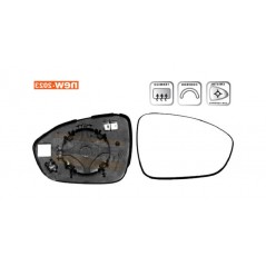 IPARLUX Recambio espejo retrovisor con base derecho 31251002