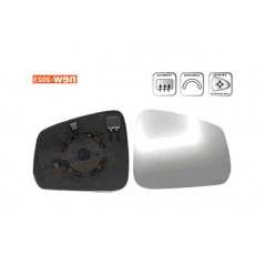 IPARLUX Replacement rearview mirror with right base 31917322