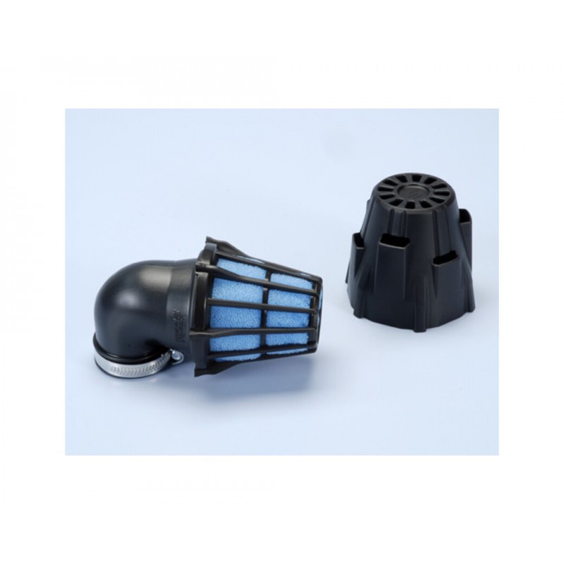 POLINI Filtro de aire air box con tapa plástico 90° Ø37MM 1126032