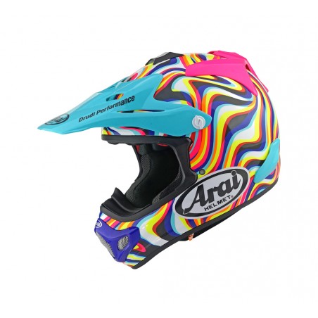 ARAI OFFROAD MOTORCYCLE HELMET MX-V EVO STREAM 8009236007VAR