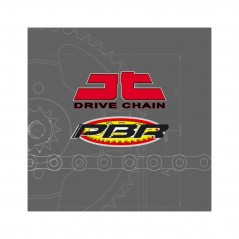 JT DRIVE CHAIN Super Reinforced Standard Crown Kit 525Z3 17/45 3037703