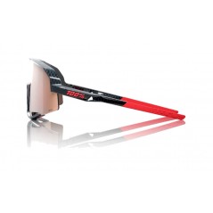 100% GAFAS BICICLETA CICLISMO DEPORTE SLENDALE GLOSS CARBON FIBER HIPER CRIMSON SILVER MIRROR 196261050059