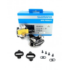 SHIMANO Pedales automaticos M520 SPD + CALAS SM-SH51 45524667060475