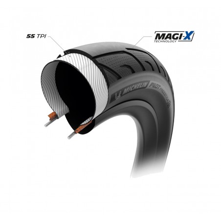 MICHELIN Tire for bicycle PILOT FREESTYLE 20X2.10 RACING LINE BMX RIGIDA 53-406 724960