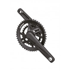 FSA Aluminum crankset and chainrings OMEGA MEGAEXO 19 MM DIRECT MOUNT 50X34D 170 SHIMANO 12V NEGRO 725091