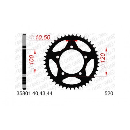 AFAM Corona acero estándar 35801 520 1074625003