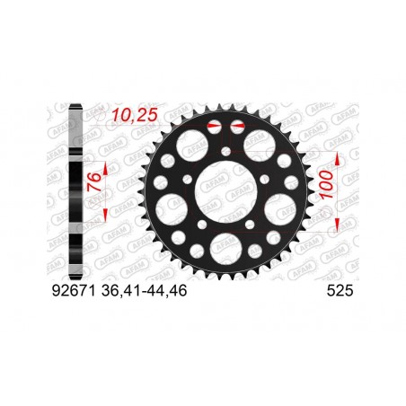 AFAM Corona acero estándar 92671 525 1074794003