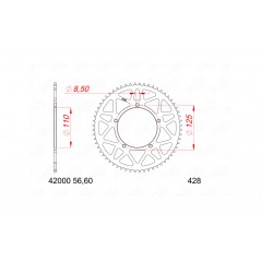 AFAM aluminum crown 42000 1124655001