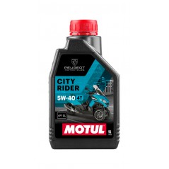 MOTUL Aceite de motor 4T compatible con Peugeot CITY RIDER 5W-40 1L 111249