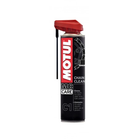 MOTUL SPRAY CHAIN CLEANER C1 CLEAN 0.400L 111648