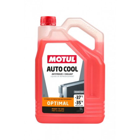 MOTUL Liquido anticongelante refrigerante AUTO COOL OPTIMAL -37°C 5L 112621