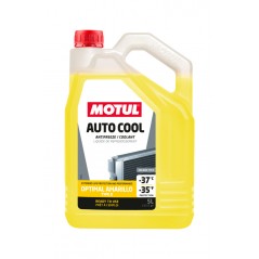 MOTUL Liquido anticongelante refrigerante AUTO COOL OPTIMAL AMARILLO -37°C 5L 112657