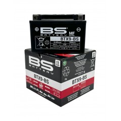 BS BATTERY Batería BTX9-BS sin mantenimiento de 12V y 8AH - Marca 14447