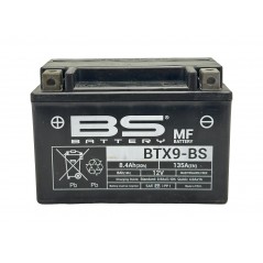 BS BATTERY Batería BTX9-BS sin mantenimiento de 12V y 8AH - Marca 14447