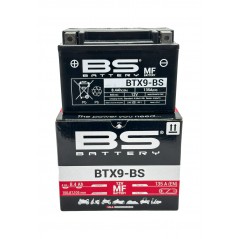 BS BATTERY Batería BTX9-BS sin mantenimiento de 12V y 8AH - Marca 14447