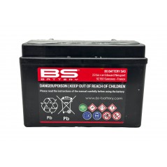 BS BATTERY Batería BTX9-BS sin mantenimiento de 12V y 8AH - Marca 14447