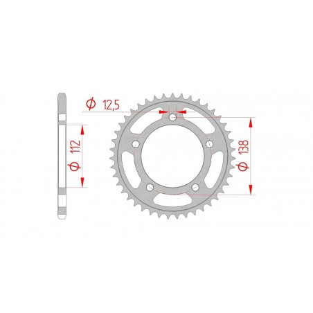 AFAM Corona acero estándar 10627 520 1074377005