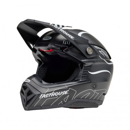 BELL Enduro motocross helmet MOTO-10 SPHERICAL MIPS - FASTHOUSE RAVEN 8009292004VAR