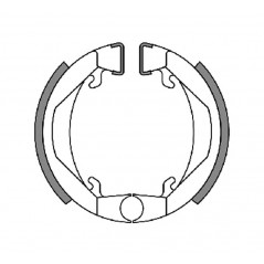 POLINI brake shoe 80X18MM 1128206