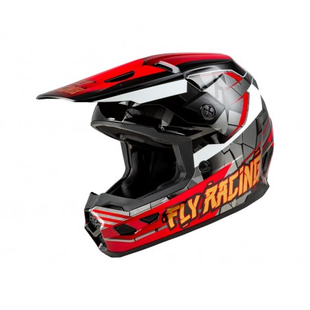 FLY RACING Enduro offroad motocross helmet for children KINETIC SCORCHED 8009385001VAR
