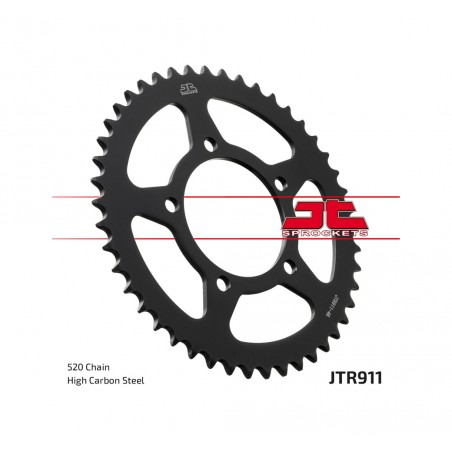 JT SPROCKETS TIP-TOP 911 - PASO 520 1126651001
