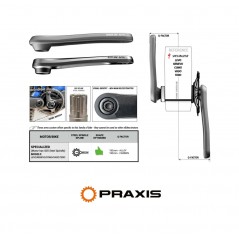 PRAXIS CRANKS E-BIKE AL ISIS 165MM 850009369772