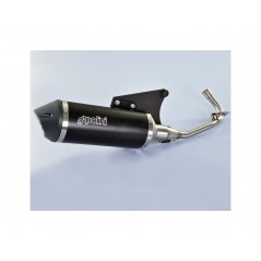 POLINI Stainless steel and carbon exhaust VESPA 125 1107209