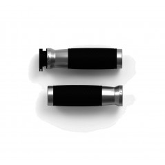 RIZOMA Machined aluminum Grips and rubber cuffs URLO GR257