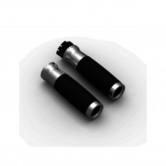 RIZOMA Machined aluminum Grips and rubber cuffs URLO GR257