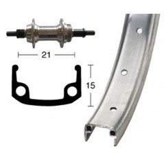 WINORA Rueda de aluminio RT 26X1.9 715015