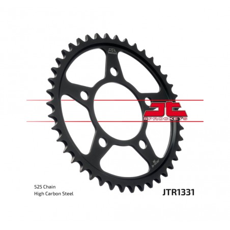 JT SPROCKETS Standard steel crown 1331 - 525 1108788001