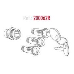 SHAD Spare set of 3 bowlers for side cases and rear trunk of the brand SHAD SHAD 200062R