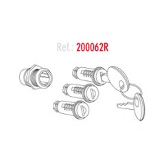 SHAD Spare set of 3 bowlers for side cases and rear trunk of the brand SHAD SHAD 200062R