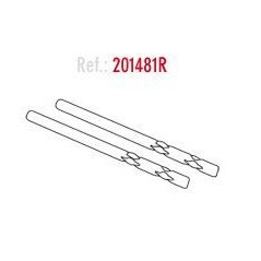 SHAD SPARE PLASTIC MARKING STRAPS FOR TRUNK ATV40 ATV40 201481R
