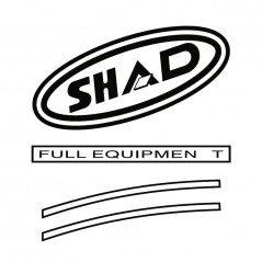 SHAD recambio de Adhesivos para baul maleta SH 43 SH43 2011 D1B431ETR