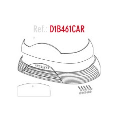 SHAD Recambio de catadióptrico para baúl blanco SH-46 - Marca D1B461CAR