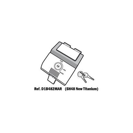 SHAD Recambio conjunto mecanismo apertura maneta llave gris titanio SH48 SH 48 D1B482MAR