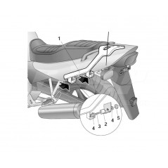 SHAD Anclajes soportes fijaciones herraje baul maleta Top Master Y0XJ66ST