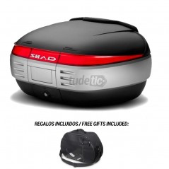 SHAD Baul trasero o maleta para scooter moto SH50 SH 50 D0B5000-KIT1