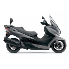 Fastening hardware for passenger backrest for motorcycle