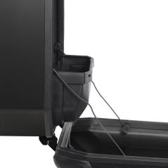 SHAD Aluminum left side case TR47L TERRA BLACK EDITION D0TR47100LB