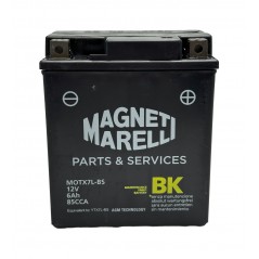MAGNETI MARELLI Batería de moto sin mantenimiento YTX7L-BS | 12V 85CCA Marca MOTX7L-BS