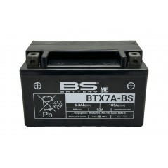 BS BATTERY Batería BTX7A-BS sin mantenimiento de 12V y 6.3Ah - Marca 14444
