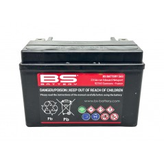 BS BATTERY Batería BTX7A-BS sin mantenimiento de 12V y 6.3Ah - Marca 14444