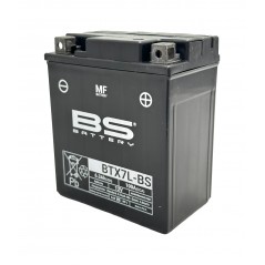 BS BATTERY Bateria BTX7L-BS sin mantenimiento de 12V - Marca 14445