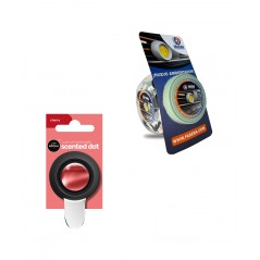 AROMA CAR Ambientador para la rejilla de ventilacion MEMBRANE DOT 02157BVAR