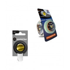 AROMA CAR Ambientador para la rejilla de ventilacion MEMBRANE DOT 02157BVAR