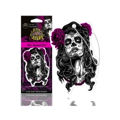 AROMA CAR Ambientador de celulosa con diseño día los muertos 02162AVAR
